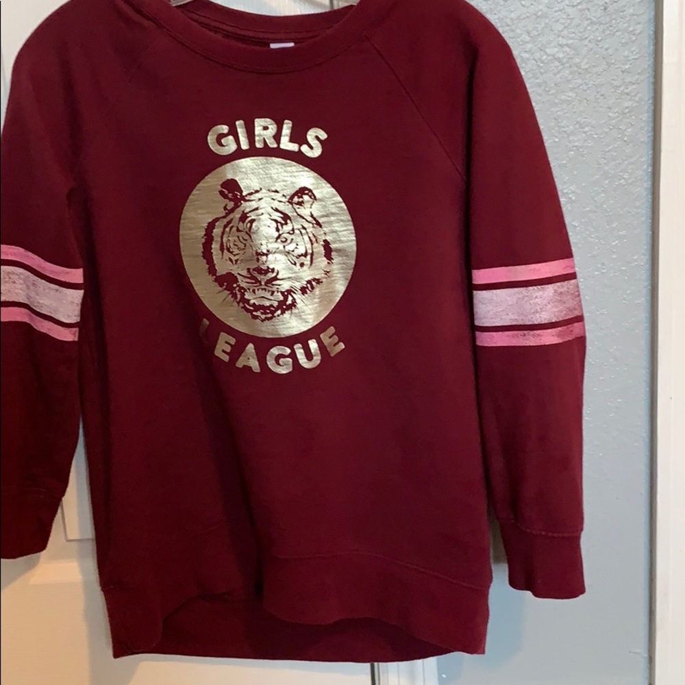 Tiger Maroon sweater